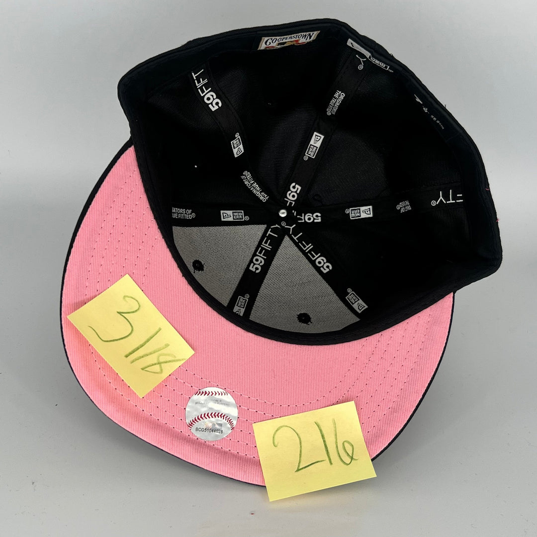 Black Boston Red Sox New Era MLB 59Fifty Fitted Hat