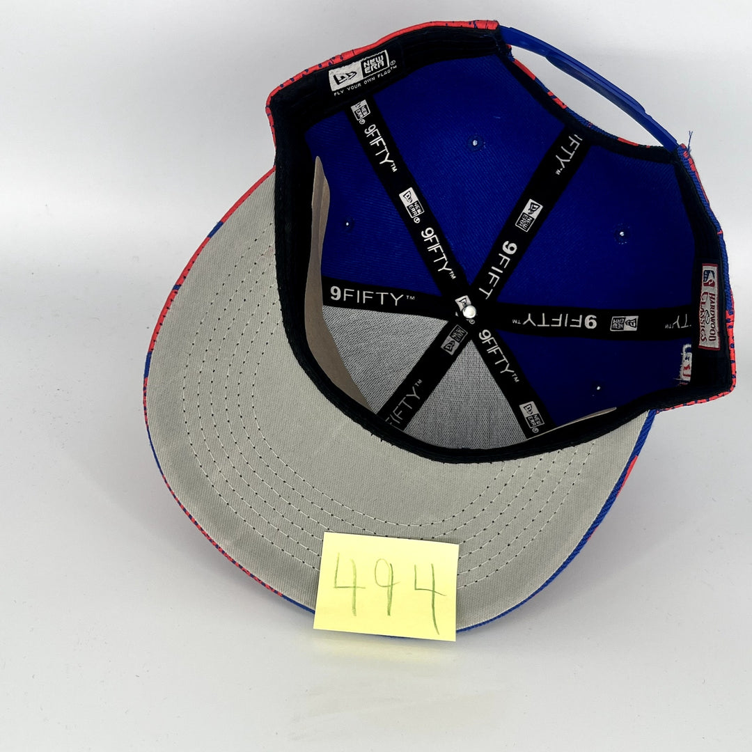 Blue Red Philadelphia 76ers New Era NBA 9Fifty Snapback Hat