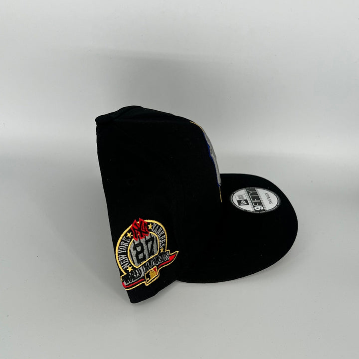 Black New York Yankees 27 World Championships Side Patch New Era MLB 9Fifty Snapback Hat