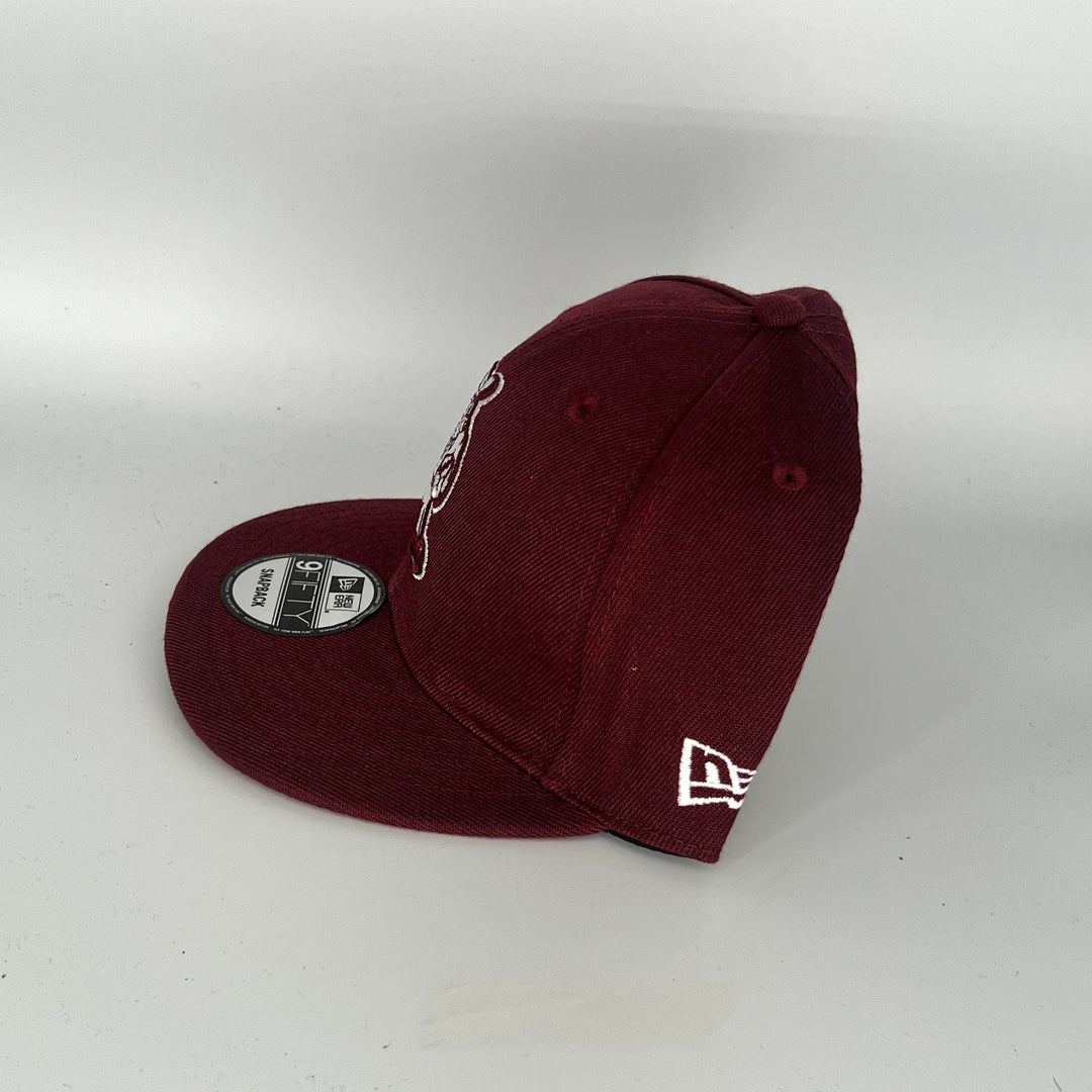 Maroon 47 Brand '24 Sarge New Era MLB 9Fifty Snapback Hat