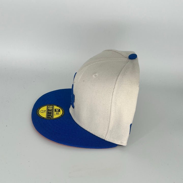 White Blue Los Angeles Dodgers 1981 World Series New Era MLB 59Fifty Fitted Hat