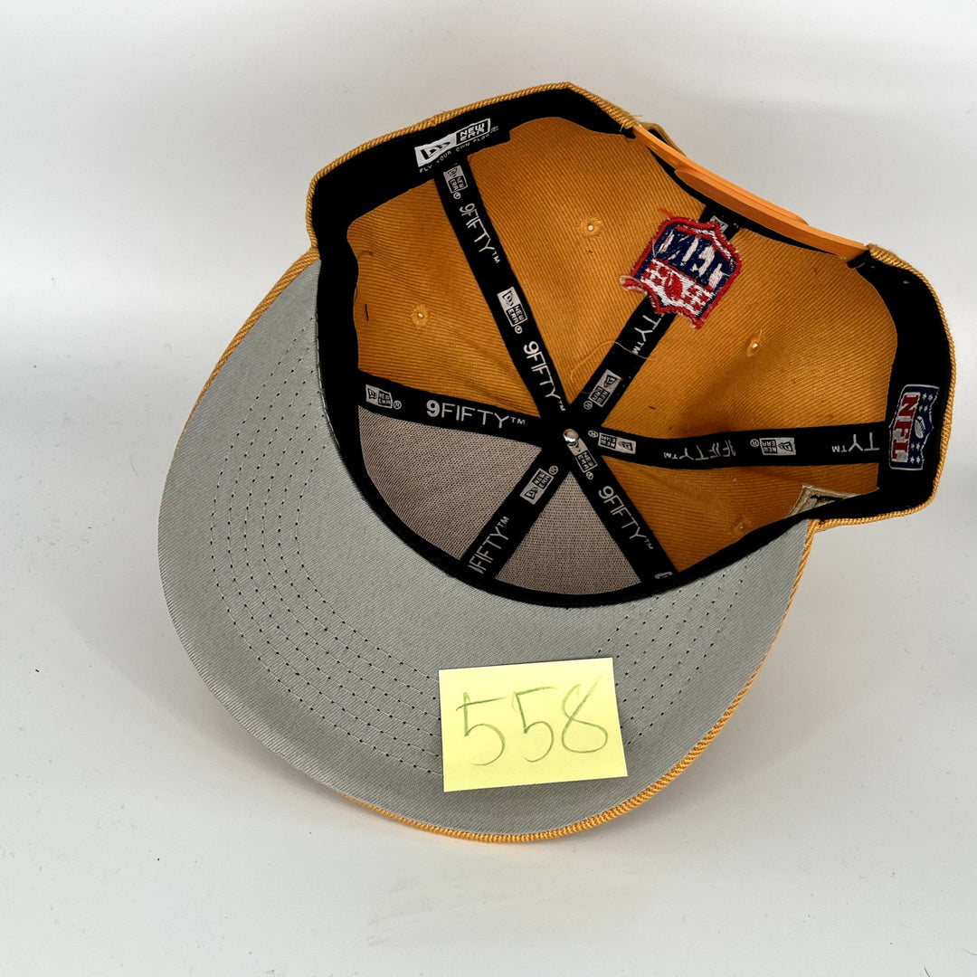 Brown Buffalo Bills 50 Years Anniversary Side Patch New Era NFL 9Fifty Snapback Hat