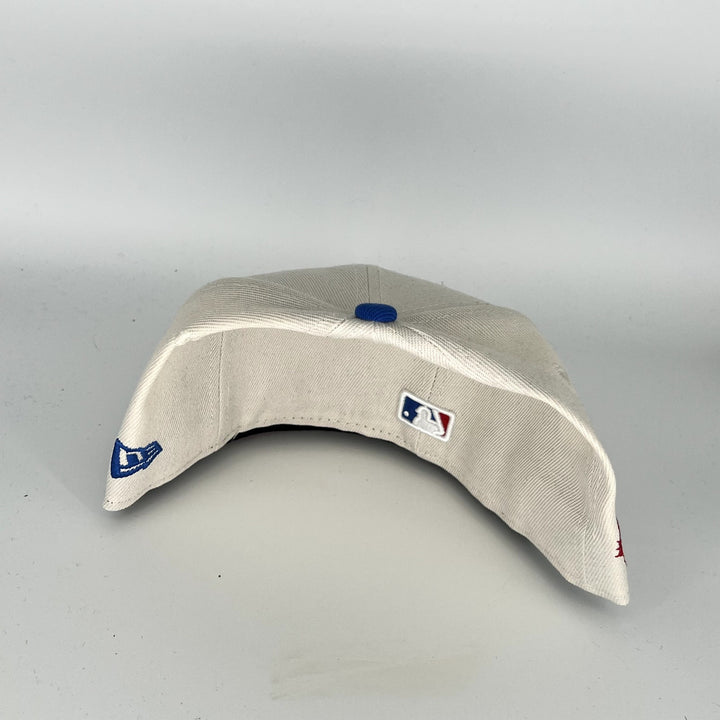 White Blue Los Angeles Dodgers 1981 World Series New Era MLB 59Fifty Fitted Hat