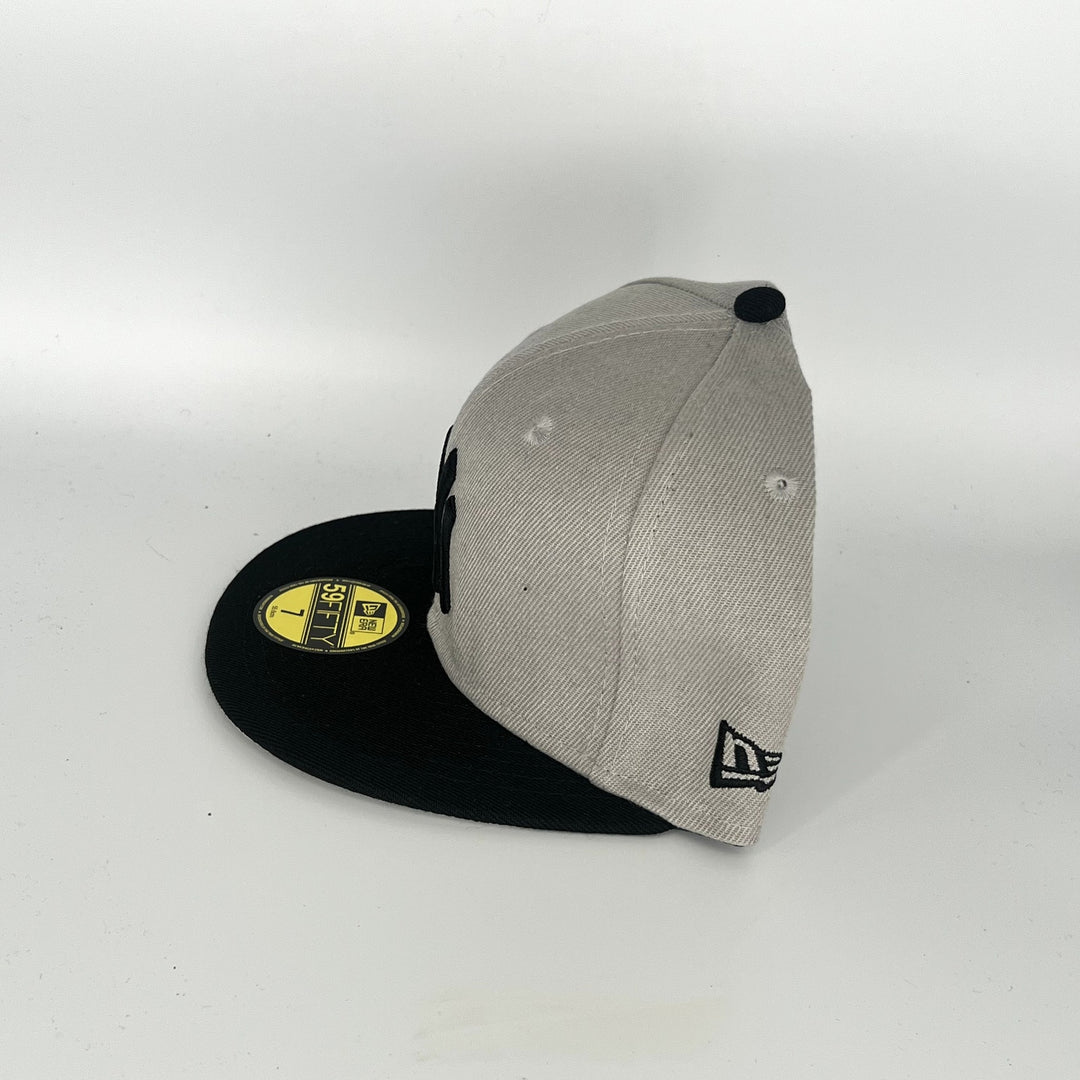 Gray Black New York Yankees New Era MLB 59Fifty Fitted Hat