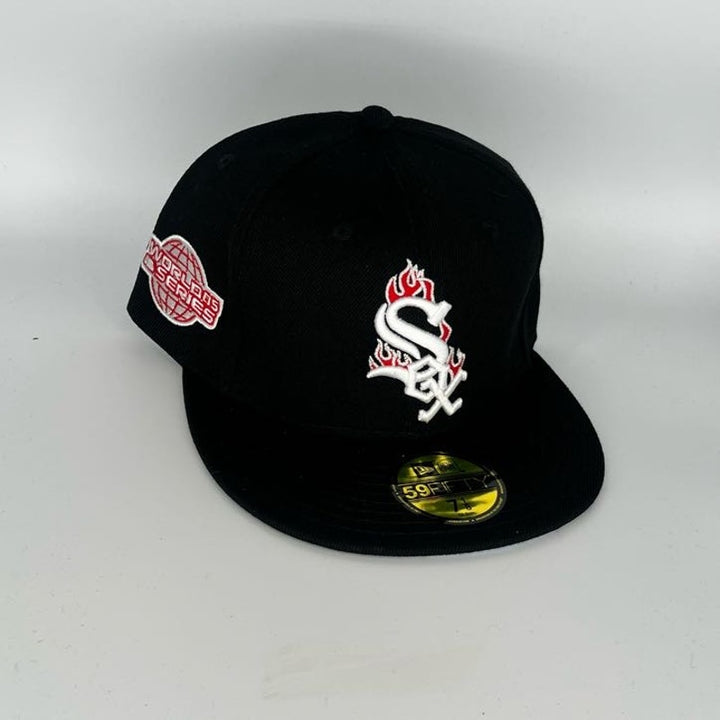 Black Chicago White Sox New Era MLB 59Fifty Fitted Hat