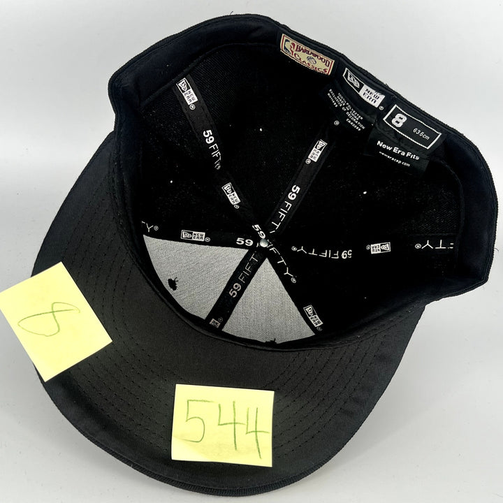 Black Golden State Warriors New Era NBA 59Fifty Fitted Hat