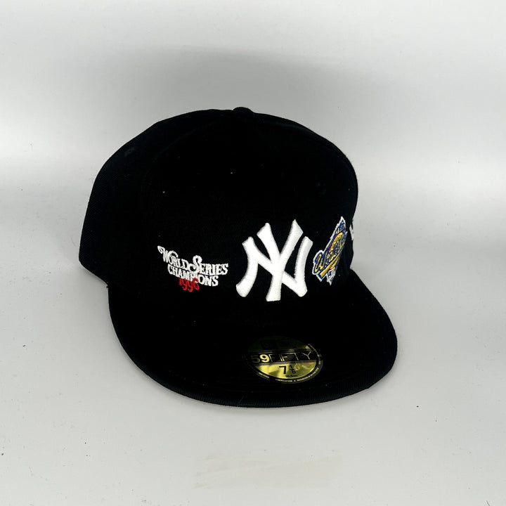 Black New York Yankees 1996 World Series Champions SP New Era MLB 59Fifty Fitted Hat