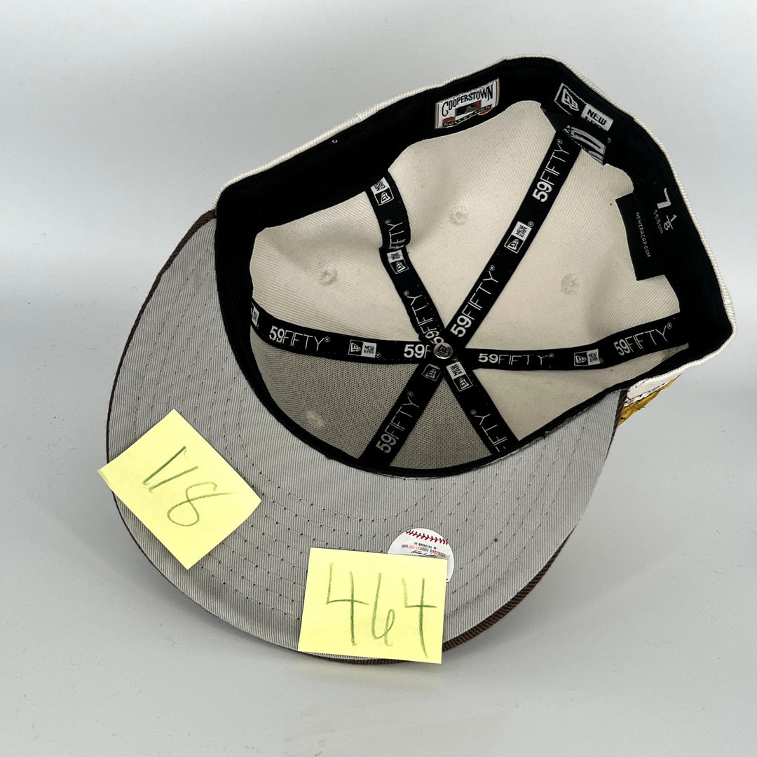 Cream Brown San Diego Padres New Era MLB 59Fifty Fitted Hat