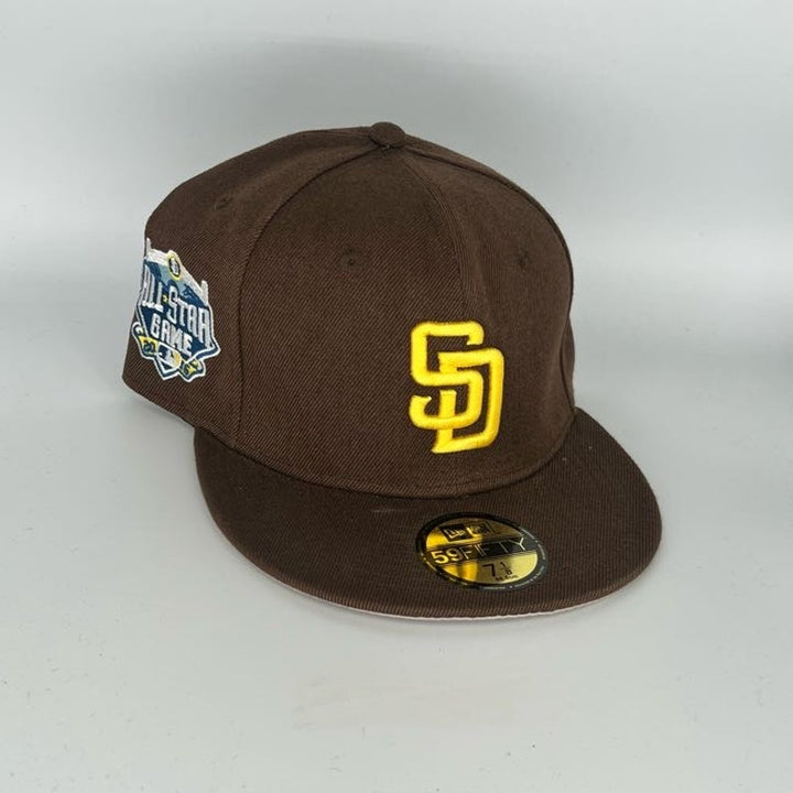 Brown San Diego Padres New Era MLB 59Fifty Fitted Hat