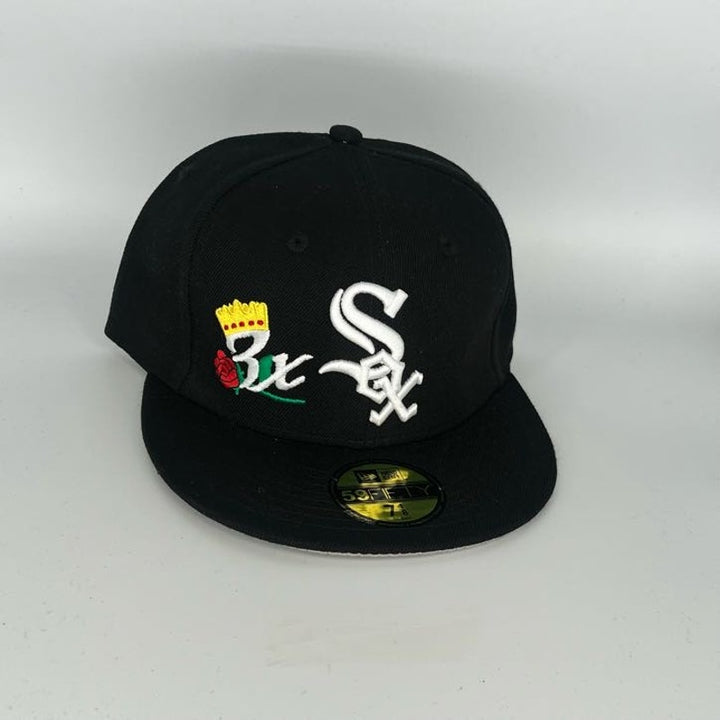 Black Chicago White Sox 3X SP New Era MLB 59Fifty Fitted Hat