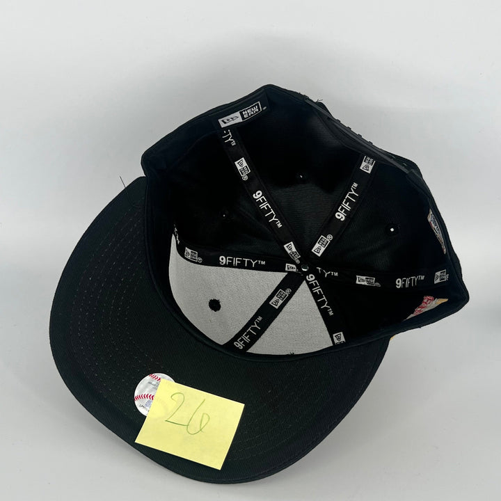 Black Baltimore Orioles Baltimore USA Side Patch New Era MLB 9Fifty Snapback Hat