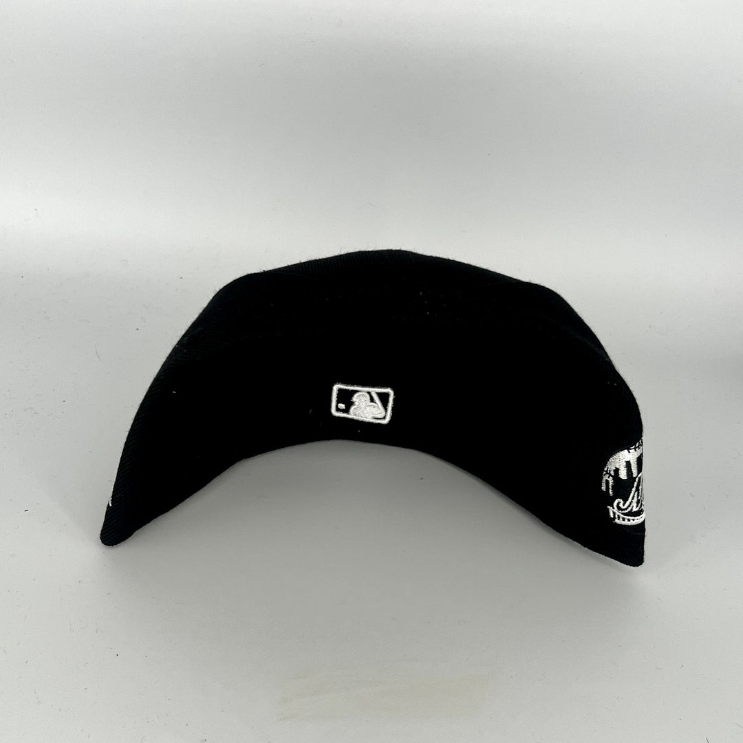 Black New York Mets New Era MLB 59Fifty Fitted Hat