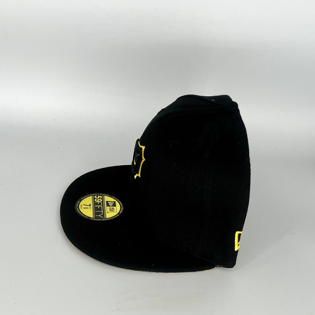 Black Pittsburgh Pirates New Era MLB 59Fifty Fitted Hat