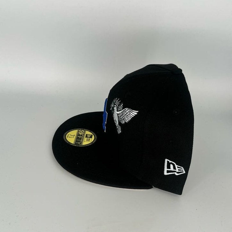 Black Los Angeles Dodgers New Era MLB 59Fifty Fitted Hat