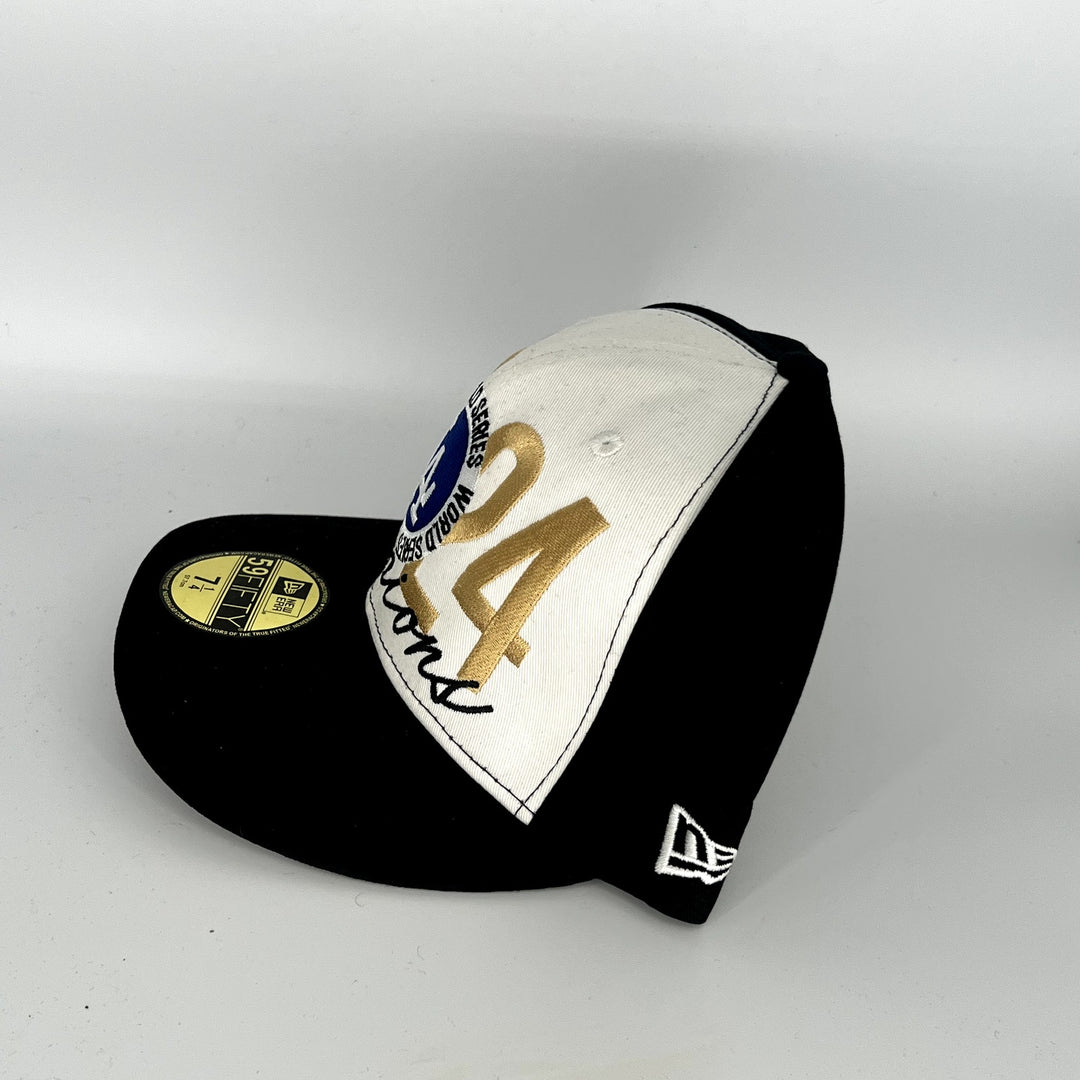 Black Los Angeles Dodgers 2024 World Champions New Era MLB 59Fifty Fitted Hat