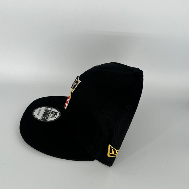 Black Seattle Mariners Seattle USA Side Patch New Era MLB 9Fifty Snapback Hat