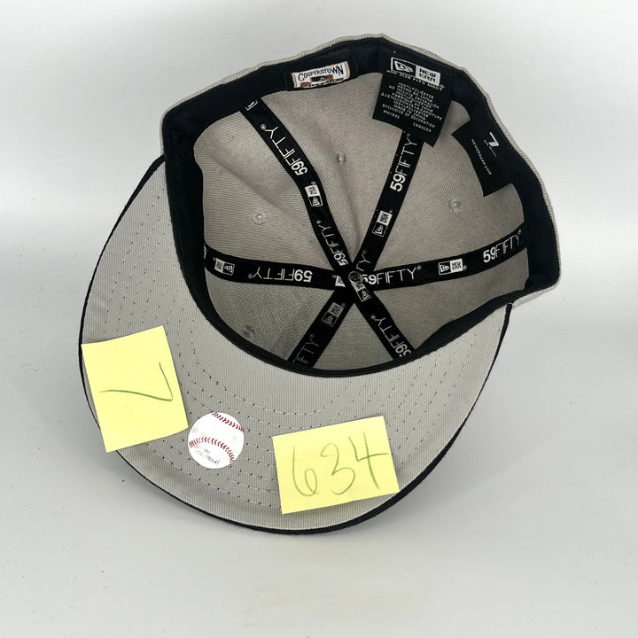 Black Atlanta Braves New Era MLB 59Fifty Fitted Hat