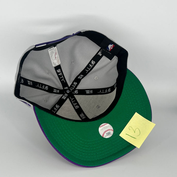 Grey Purple Los Angeles Lakers New Era NBA 9Fifty Snapback Hat