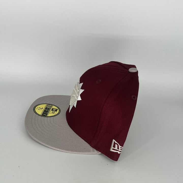 Maroon Gray Phoenix Suns  New Era NBA 59Fifty Fitted Hat