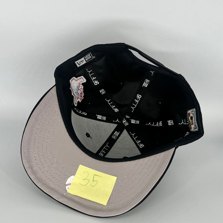 Black Chicago White Sox  World Series 05 2003 All Star Game Side Patch New Era MLB 9Fifty Snapback Hat