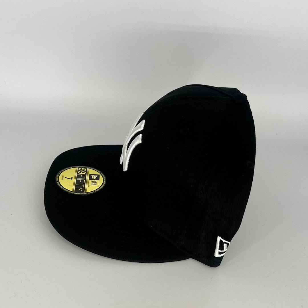 Black New York Yankees New Era MLB 59Fifty Fitted Hat