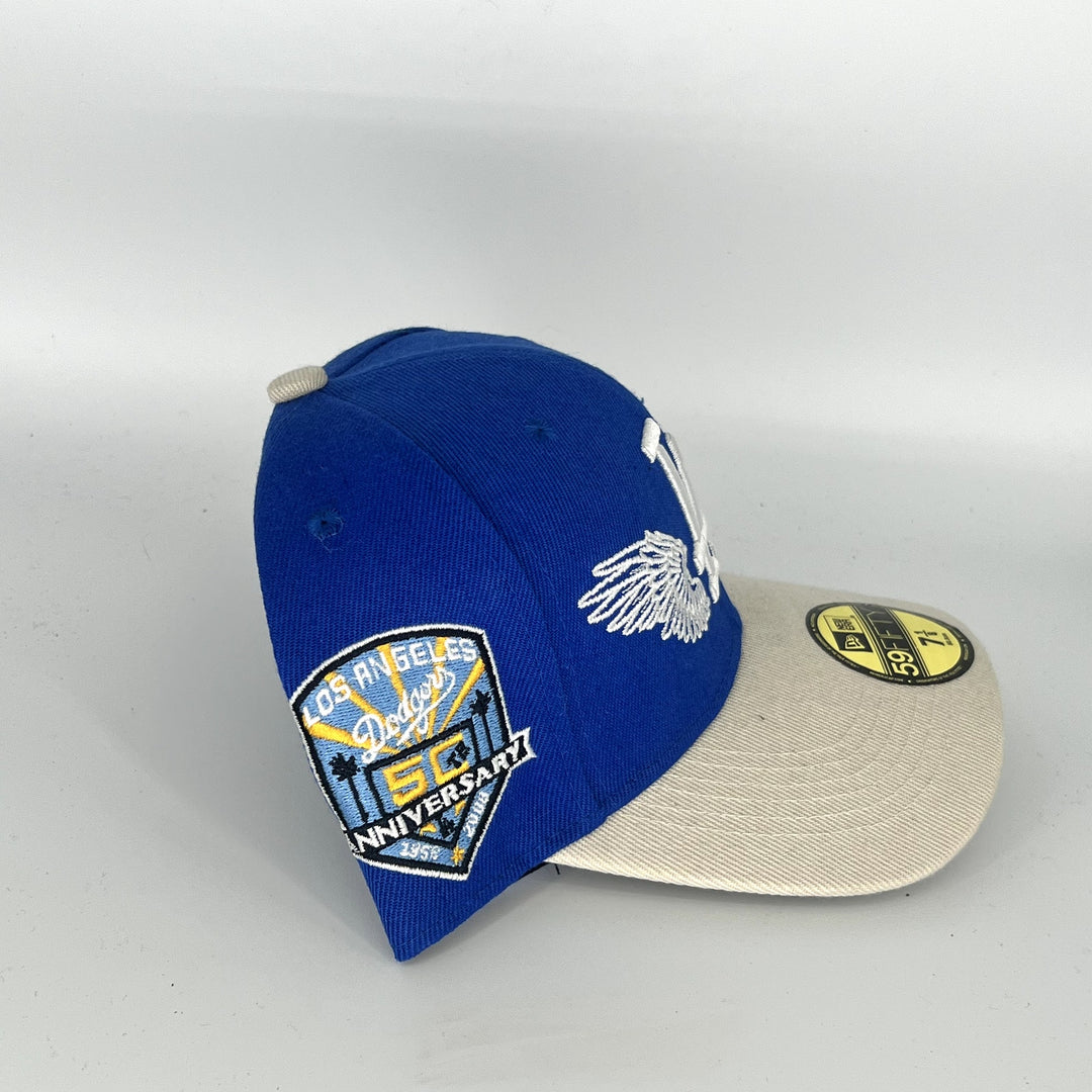 Blue Los Angeles Dodgers New Era MLB 59Fifty Fitted Hat