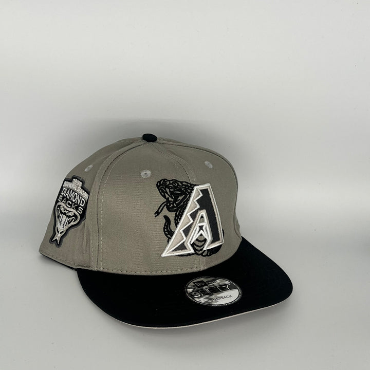 Gray/Black Arizona Diamondbacks Diamondbacks 1998 Inaugural Season  Side Patch New Era MLB 9Fifty Snapback Hat
