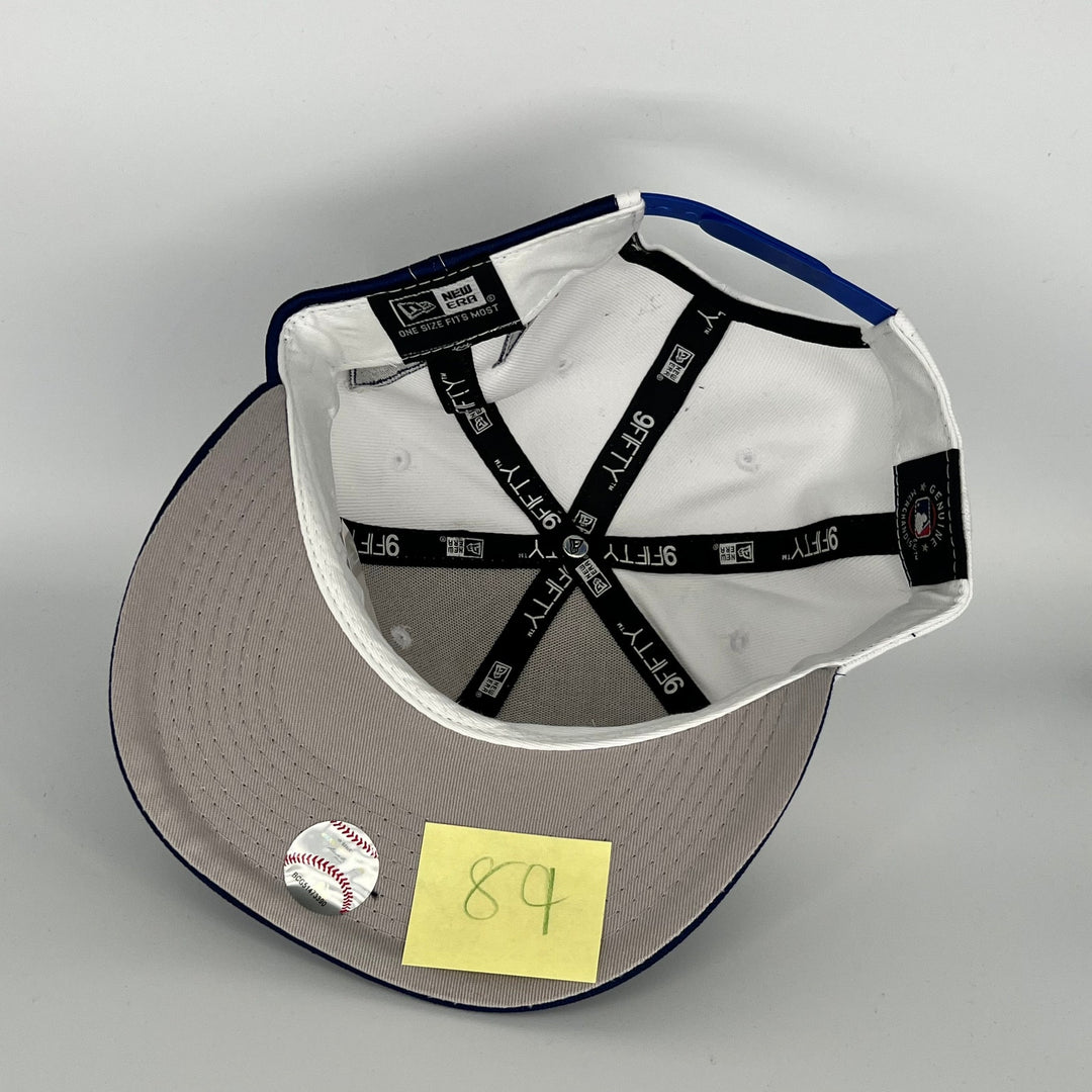 White Blue Los Angeles Dodgers New Era MLB 9Fifty Snapback Hat