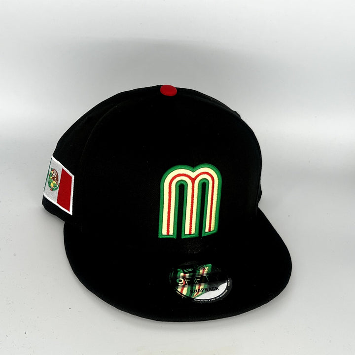 Black Mexico Classic New Era MLB 9Fifty Snapback Hat