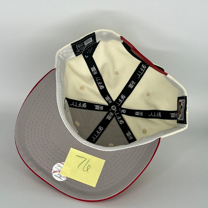 White Red New York Yankees 1999 World Series Side Patch New Era MLB 9Fifty Snapback Hat