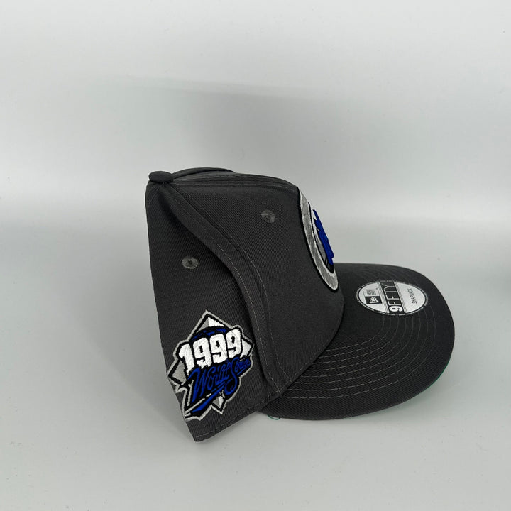 Gray New York Yankees 1993 World Series Side Patch New Era MLB 9Fifty Snapback Hat