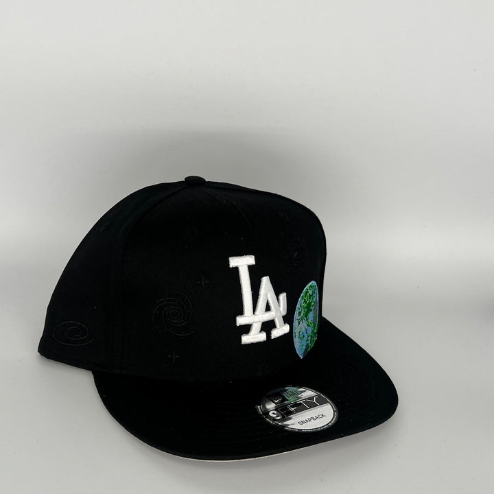 Black Los Angeles Dodgers New Era MLB 9Fifty Snapback Hat