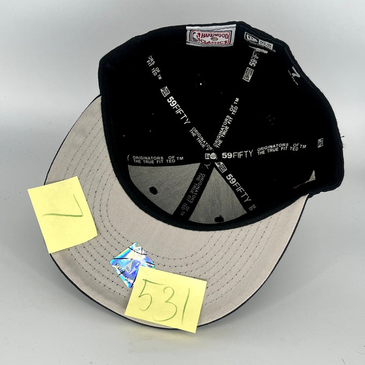 Black Chicago Bulls New Era NBA 59Fifty Fitted Hat