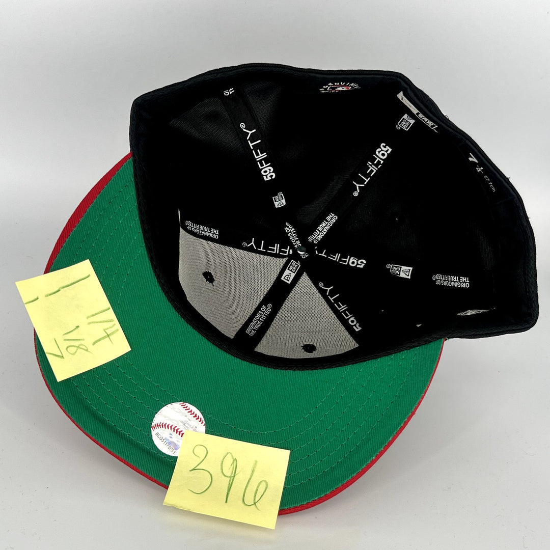 Black Red Houston Astros New Era MLB 59Fifty Fitted Hat