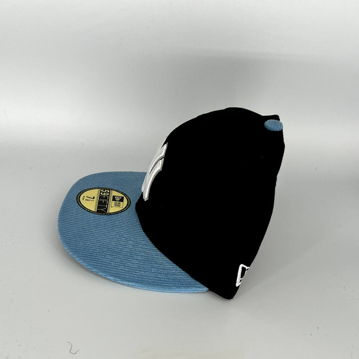 Black  Blue New York Yankees New Era MLB 59Fifty Fitted Hat