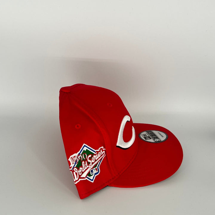 Red Cincinnati Reds 1990 World Series All Star Game Side Patch New Era MLB 9Fifty Snapback Hat