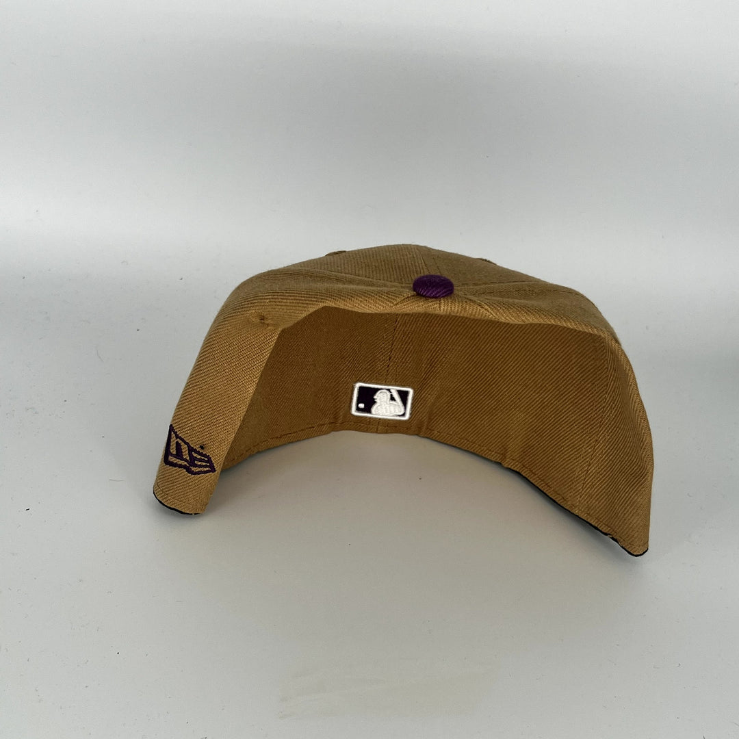 Brown Maroon Detroit Tigers New Era MLB 59Fifty Fitted Hat