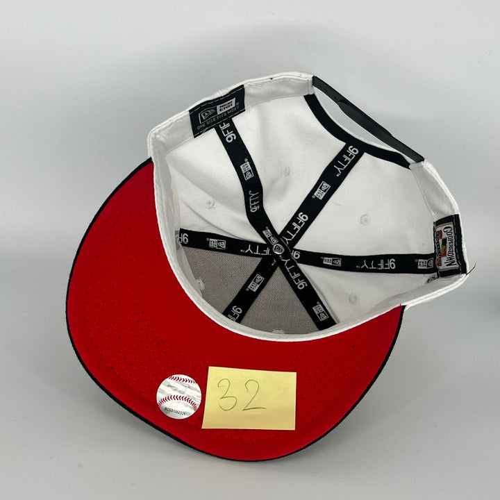 White/Black New York Yankees 1996 World Series Side Patch New Era MLB 9Fifty Snapback Hat