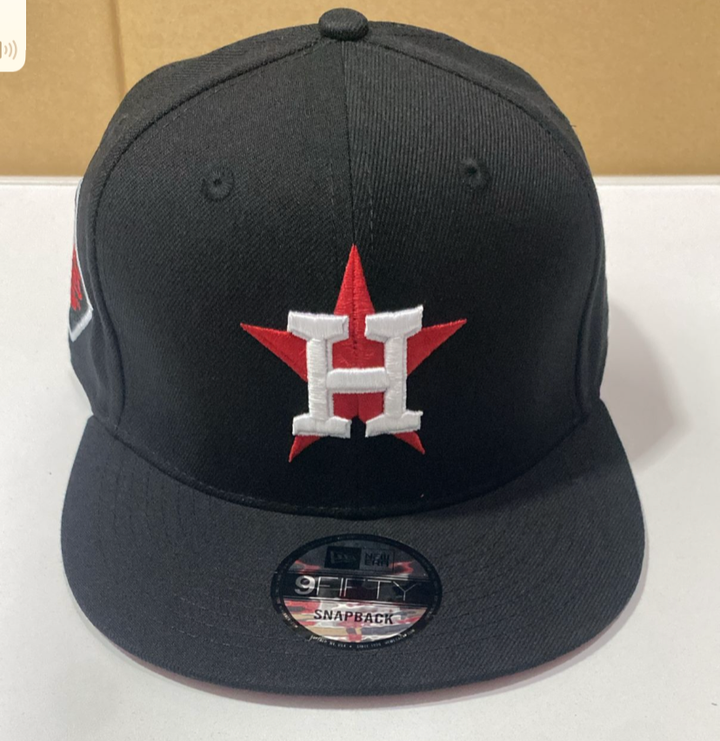 Black Houston Astros 2017 WS SP New Era MLB 9Fifty Snapback Hat