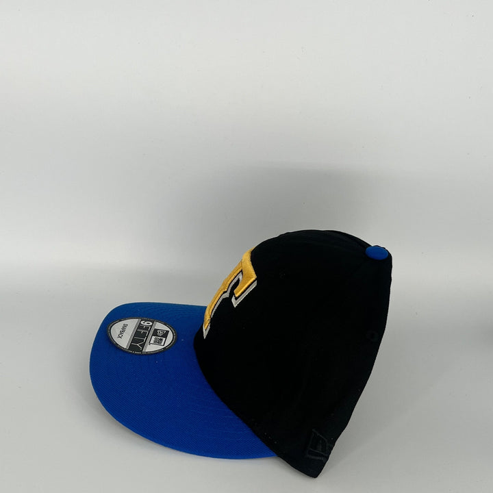 Black Blue Texas Rangers World Series Champions 2023 Side Patch New Era MLB 9Fifty Snapback Hat