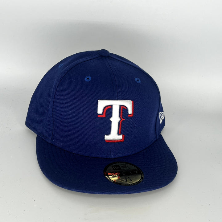 Blue Texas Rangers New Era MLB 59Fifty Fitted Hat
