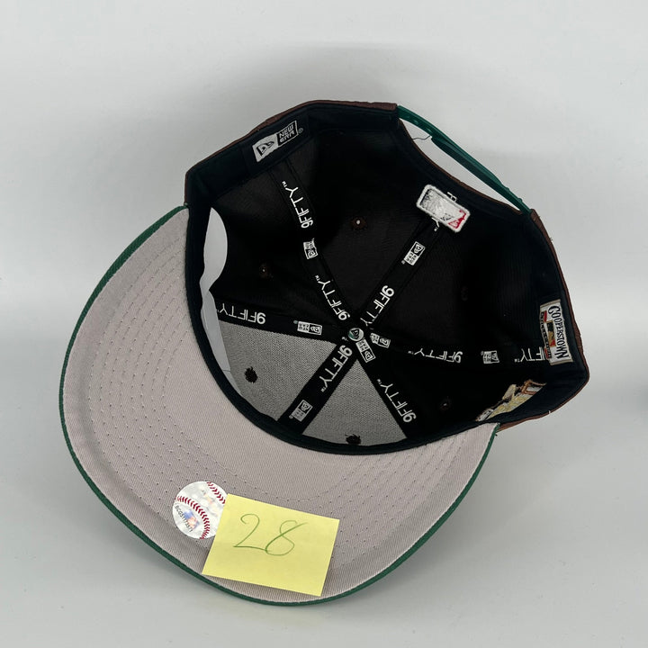 Brown/Green  Boston Red Sox Boston All Star Game '99 Side Patch New Era MLB 9Fifty Snapback Hat