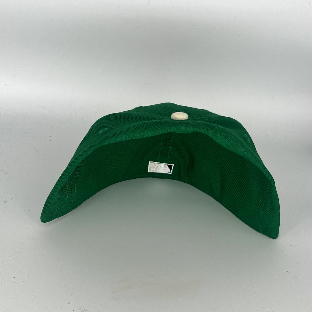 Green White Seattle Mariners 40TH Anniversary New Era MLB 59Fifty Fitted Hat