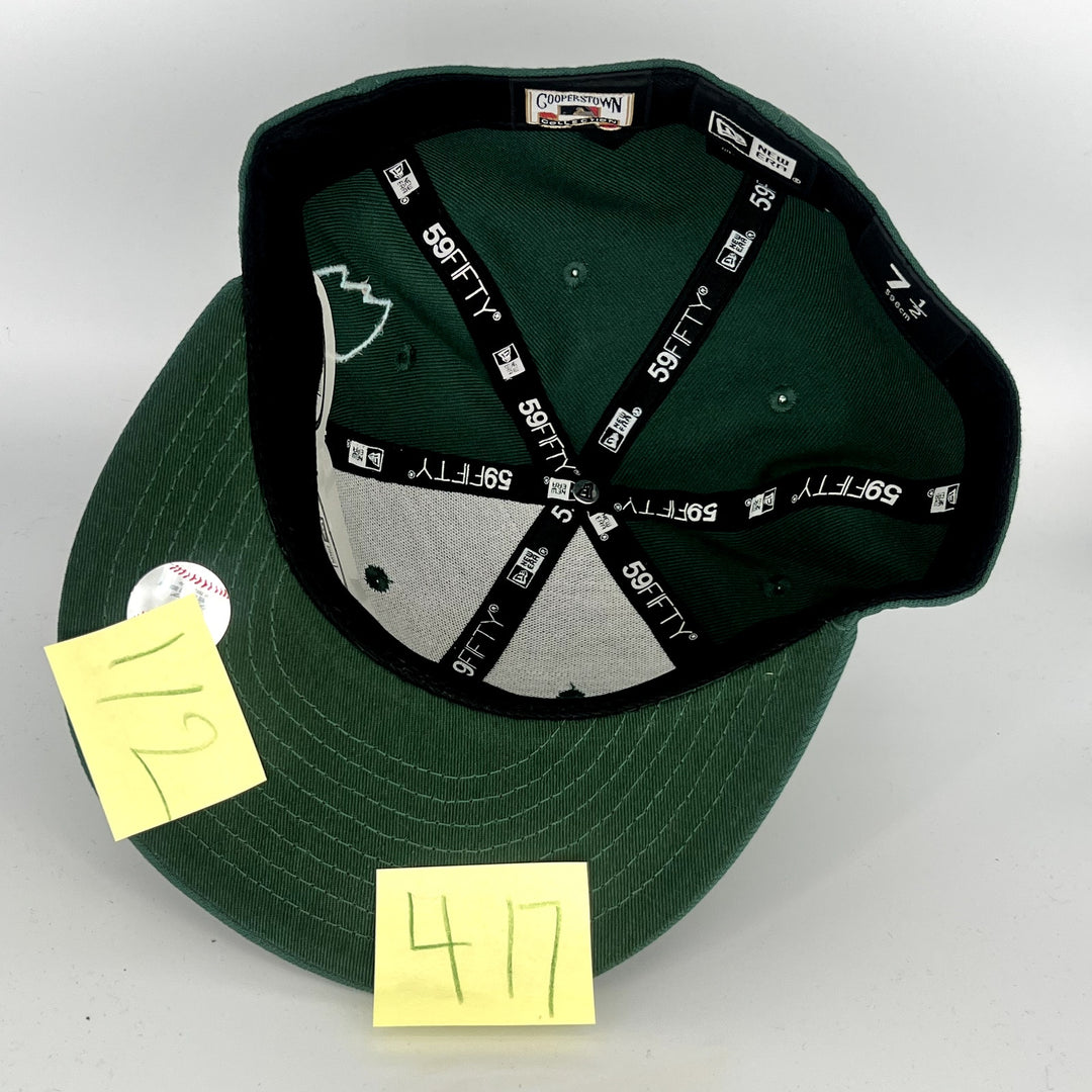 Green New Era 59Fifty Fitted Hat