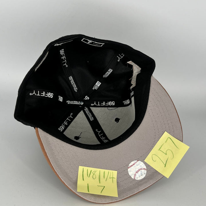 Black Brown Chicago White Sox World Series Side Patch New Era MLB 59Fifty Fitted Hat
