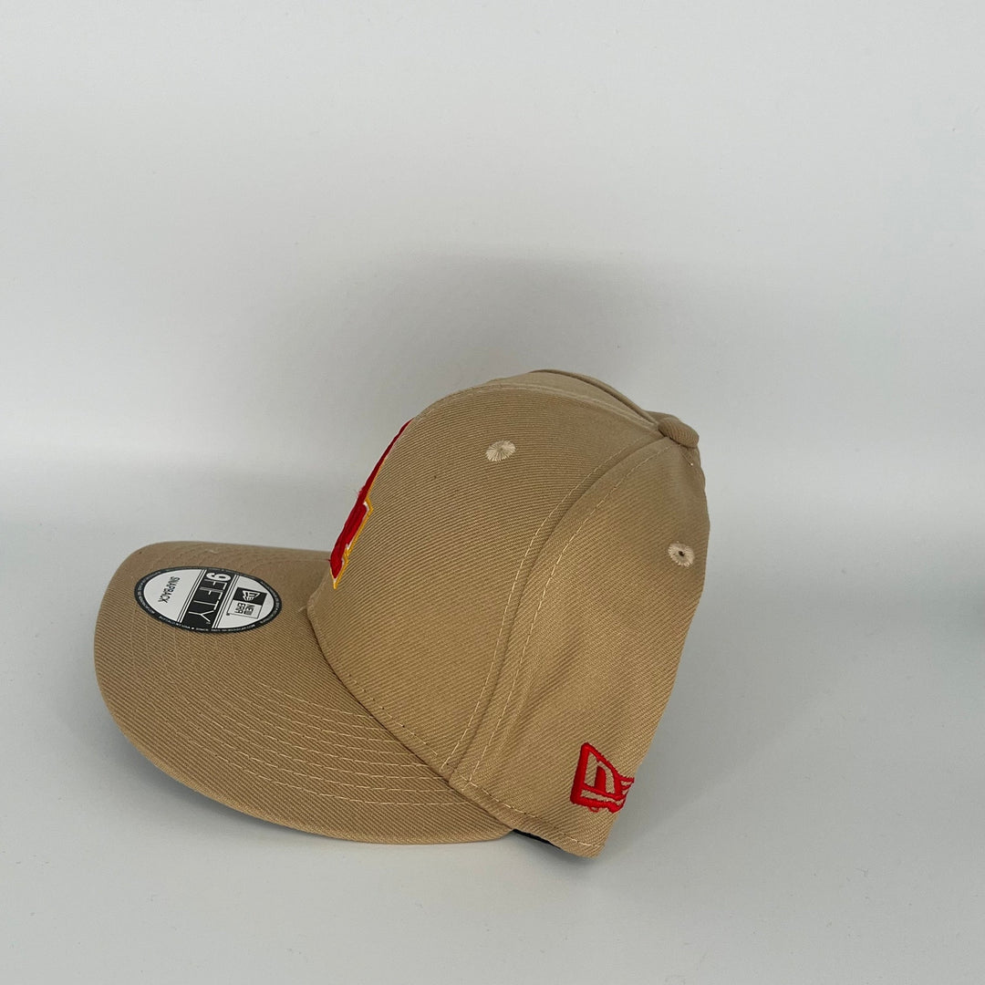 Brown Los Angeles Dodgers Love From Los Angeles Side Patch New Era MLB 9Fifty Snapback Hat