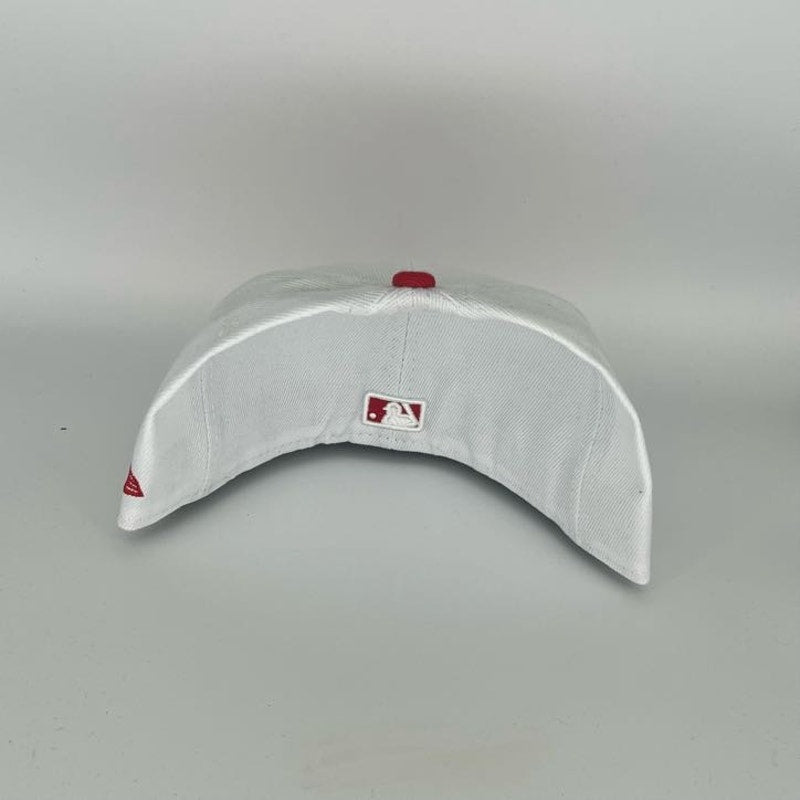 Red White Los Angeles Dodgers New Era MLB 59Fifty Fitted Hat