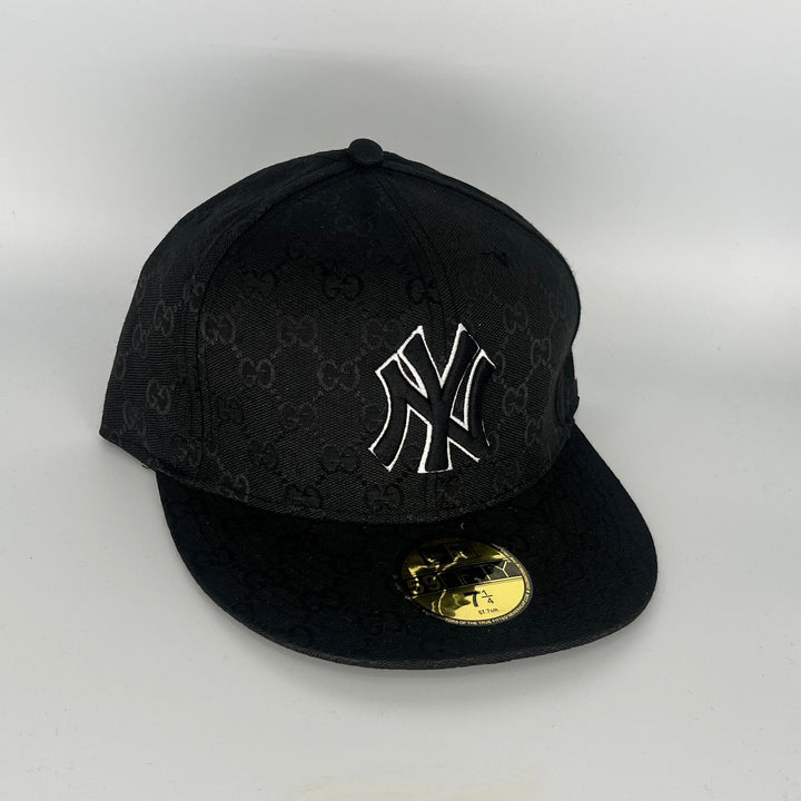 Black New York Yankees New Era MLB 59Fifty Fitted Hat