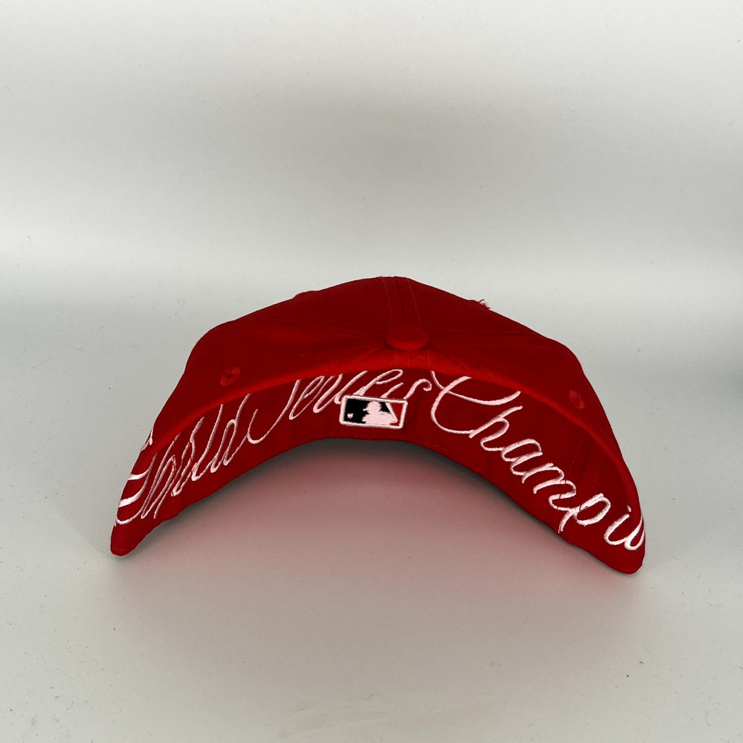 Red St. Louis Cardinals 2011 World Series Side Patch New Era MLB 59Fifty Fitted Hat