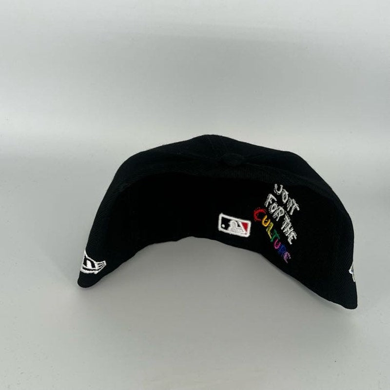 Black New York Yankees New Era MLB 59Fifty Fitted Hat